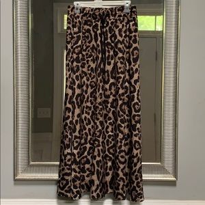 Maxi leopard skirt | Size L